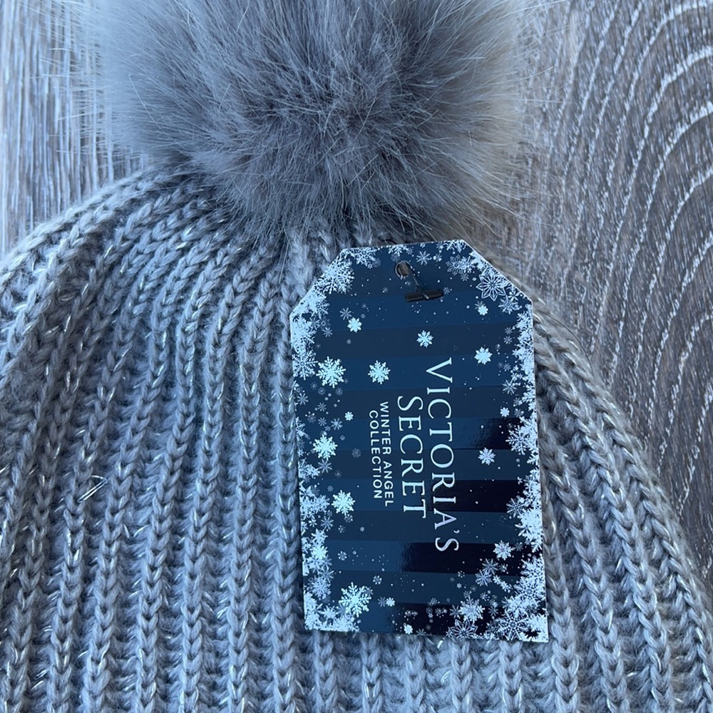 Victoria Secret winter jeweled beanie - Picture 4 of 5